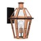 Quoizel Burdett 1-Light Aged Copper Outdoor Wall Lantern BURD8411AC - alternate 6